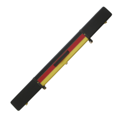 Snooker Lederkoffer 3/4 Flagge Deutschland